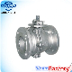 ANSI 2PC Stainless Steel Flanged Floating Ball Valve Class150