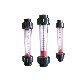  Plastic High Precision Type Water Flow Meter PVC Flowmeter for Agriculture Chemical Industrial