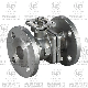  2PC China Flanged Ball Valve Full Bore with Mounting Pad (PQ41F-150Lb)