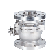  ANSI Class 150lb 300lb Investment Casting Flange Stainless Steel Valves Fire Safe Anti Static Wcb/CF8/CF8m Flange Ball Valve