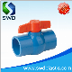 DIN, JIS, ANSI, BS, Cns Standard Agricultural Irrigation PVC 2PCS Ball Valve