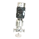  SS316 Pneumatic Diaphragm Valve with Positioner for Flow Rate Control