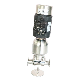 SS316 Pneumatic Diaphragm Valve with Positioner for Flow Rate Control