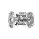 Hot Sale Building Material Stainless Steel Industrial Manual Flanged Floating Valve