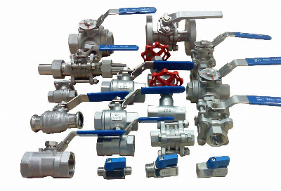 Inox 3PC Ball Valve with ISO 5211 Pad From 2"