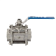  SMS Sanitary Stainless Steel SS304/SS316L Manual 3PC Threaded Ball Valve