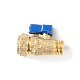  External Thread Short Handle Brass Mini Ball Valve