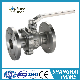  Hot Sale Top Quality Worm Gear Drive Flange Floating Ball Valve