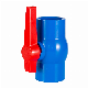  Blue Color 110mm PVC Ball Valve for Irrigation