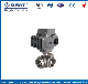 Angle Flow Direction Electric Actuated Control Valve