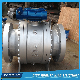 API6d Cast Body Carbon Steel Wcb 2 /3pieces Flanged Trunnion Mounted Gas Ball Valve