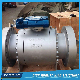  API6d Cast Body Carbon Steel Wcb 3 Pieces Flanged Trunnion Mounted Ball Valve
