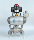  Pneumatic Actuated Full Port Stainless Steel CF8 CF8m Ball Valve Class 150 Carbon Steel ANSI 304/316 Floating Flange Ball Valve