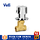 Brass Stop Valve Underwall (VG-C11802)