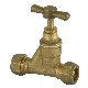  T-Handle Faucet Forge Garden Brass Taps Bronze Stop Valve for Water Tap