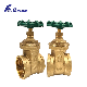  Fusan Cast Iron Handle DN50 2 Inch 100% Leakage Testing Brass Gate Valve