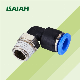 Hot Sale Pneumatic Quick Pipe Connector Elbow Tube Fitting