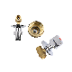 Water Brass Shut-off Control Ball Valves for Toilet Hot &Cold Water Use manufacturer