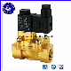  2 Inch Electric 24V DC Brass Steam Hydraulic Water Solenoid Valve