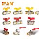 Pn1.0-32.0MPa Brass Ifan 1/2inch - 2inch Cryogenic Ball Valves Valve