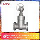  16inch 900lb 1500lb Flanged or Welded Pressure Sealing Power Station Gate Valve with Gearbox