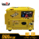  Bison Air Cooled 6 Kw 6 kVA 240 V Small Key Start Soundproof Diesel Engines Generator for House
