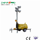 Factory Directly 9 Meters Hydraulic Mast Mobile Diesel Light Tower