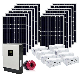  Top Quality Domestic/Commercial 5kw 8kw 10kw 15kw on/off Grid Hybrid Solar System