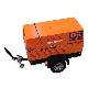 Gtl Factory Price Durable 185cfm 7bar Portable Diesel-Driven Screw Air Compressor