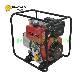 186f 4inch Portable Diesel Water Pump with Aluminum Connector