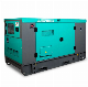  80kVA Water Cooled Diesel Engine Generators 60kw Electric Silent Power Generator