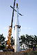  Galvanized Steel Power Transmission Line Monopole Tower