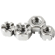  Stainless Steel Hexagonal Slotted Nut