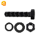  DIN933/DIN931 Full Thread Heavy Hex Bolt ANSI Black Carbon Steel Grade 8.8