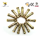 China Carbon Steel Yellow Zinc Plated 4PCS Fix Bolt for Machinery Chemical Industry Environmental Building