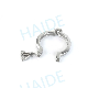  Pipe Fitting Double-Pin Clamp Food Grade 3A Standard Stainless Steel Sanitary (HDF-CL002)