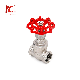 Female Screw Threaded 200 Psi Wog Inox Stainless Steel Gate Valve