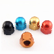 Colorful Cap Nut M2 M2.5 M3 M4 M5 M6 M8 Aluminum Serrated Locknuts for Drone Uav Fpv