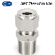 NPT Stainless Steel Tube Fitting Inoxidable Union Instrument Male Connector Compression Fitting