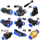 Plastic Hose Quick Couplings 4 to 12mm Pneumatic Air Fitting Py/PU/PV/PE/Hvff/SA/Pk Pipe Gas Connectors