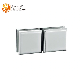  Stainless Steel Shower Hinge 180 Degree Double Partition Brace Clamp