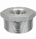 Stainless Steel ASTM A182 F304 3000lbs Threaded Hex Head Bushing