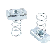 Spring Channel with Zinc Plated Solar Fastener Combo Washer Strut Channel Nuts