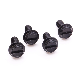 St5*16 Electrophoresis Black Slotted Indented Hexagon Washer/Flange Head Antiskid Self-Tapping/Wood Screw