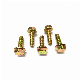  DIN6921hex Flange Bolt Screw with Yellow Zinc Plated More Than 10 Years Produce Experience Factory