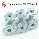 Environmental Testing Galvanized Four-Claw Nut Carbon Steel Lock Nut Fasteners