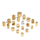 Knurled Brass Insert Nut M2 M3 M4 M5 M6 M8 Threaded Nuts for Plastic Hot Melt Insert Nuts Brass Heat Inserts