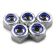  Hot Sale Stainless Steel SS304 SS316 DIN 985 DIN982 Nylon Insert Lock Nut