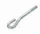 Zinc Plated Galvanized HDG Bend Foundation J L U Anchor Bolt