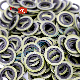 NBR FKM EPDM Rubber Gasket Seal Flat Metal Sheet Skeleton Dowty Sealing Self-Centering Bonded Washer